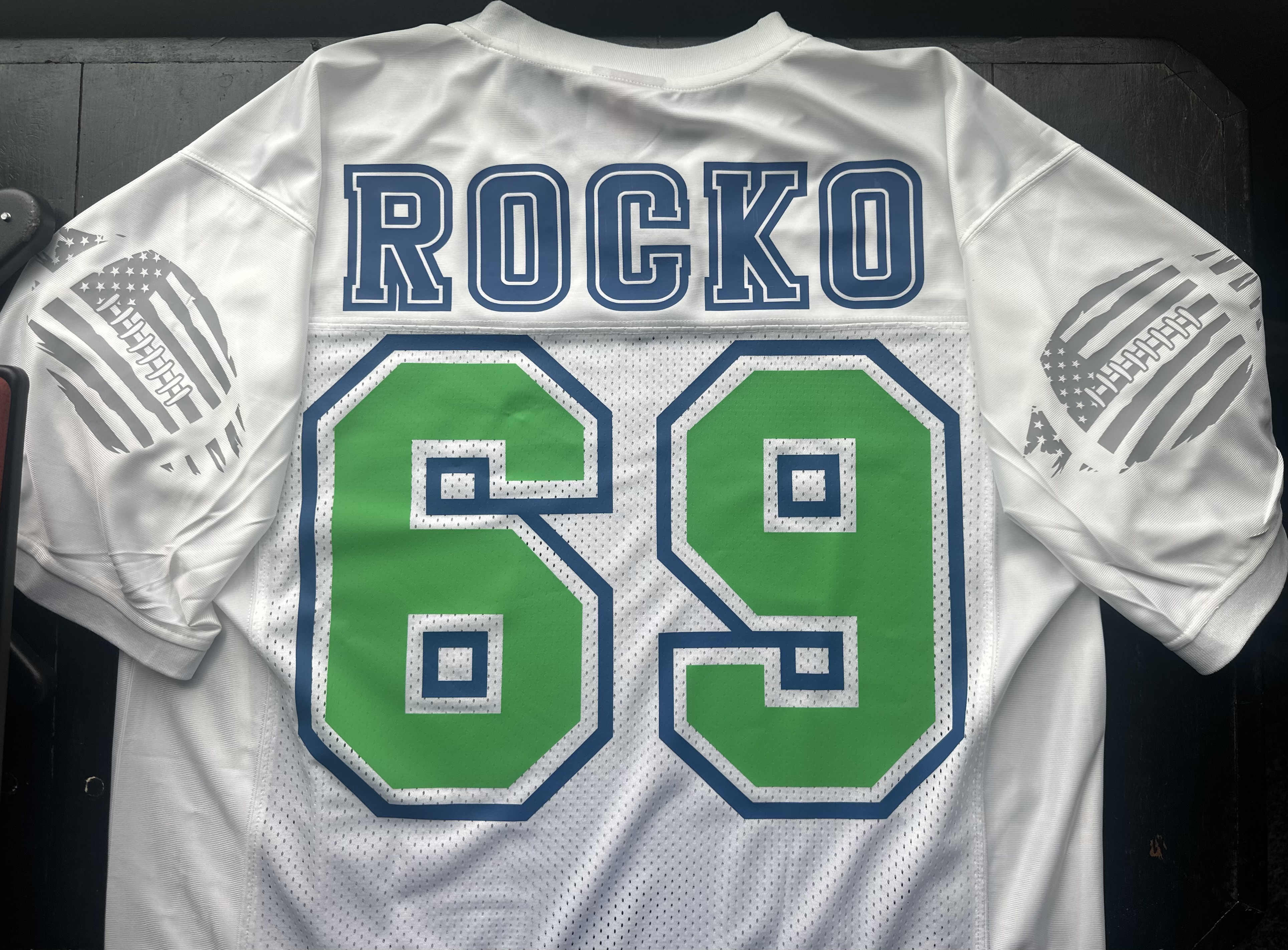 Seahawk Jersey Back
